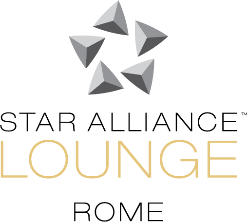 Logo of Star Alliance lounge in Rome